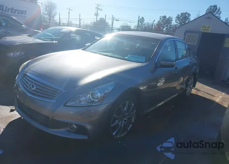 2013 Infiniti G37X from USA, damaged, VIN JN1CV6AR3DM754008